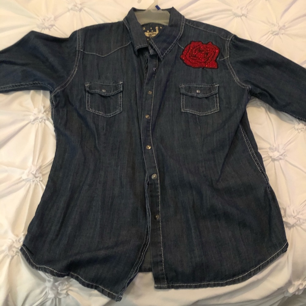 Rock and Roll Denim shirt